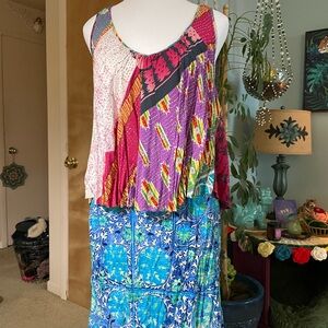 Colorful Patchwork Dress TRdesigns unlimited New York